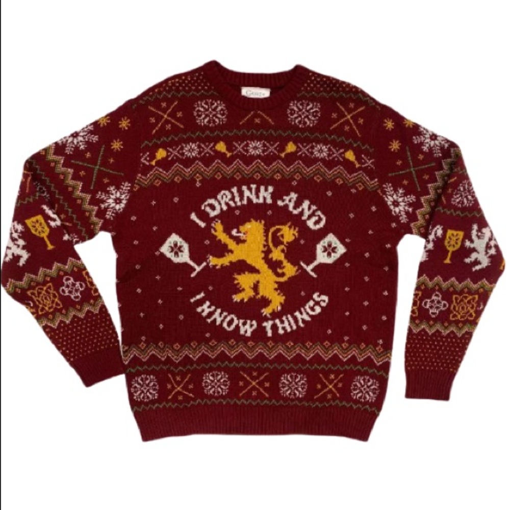 Game of Thrones I Drink & I Know Things Sweater